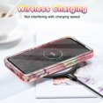 thumbnail image 7 of CASEFIV for Samsung Galaxy S23 FE Case, Marble Pattern 3 in 1 Heavy Duty Shockproof Full Body Hard PC+Soft Silicone Drop Protective Women Girls Case,Hot Pink, 7 of 7