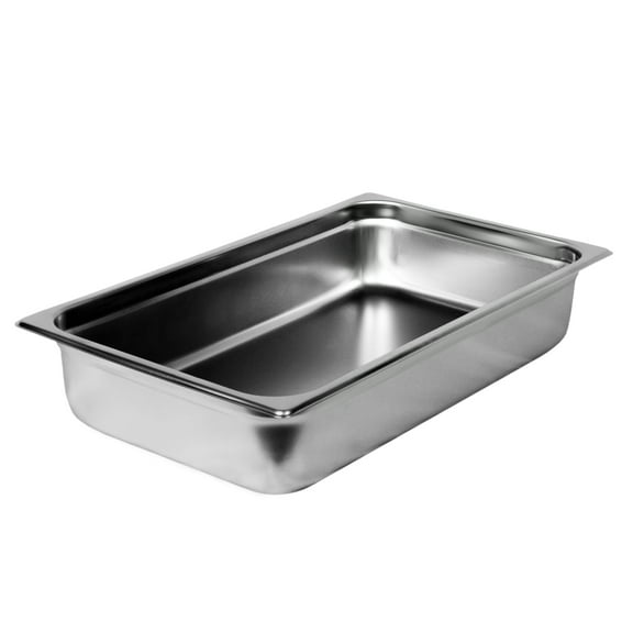 Excellante full size 4" deep 24 gauge anti jam pans, comes in each