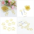 thumbnail image 3 of 100Pcs Metal Clips Small Craft Clips Novelty File Clips Exquisite Small Clips Office Stationery, 3 of 8