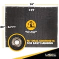 thumbnail image 3 of Manta amortiguadora de sonido US Cargo Control 96 x 80, color negro, 3 of 9