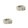 thumbnail image 2 of Jumpingount Lazos para el cabello Bowknot Face Wash Coral Fleece Diadema Accesorios de peinado Maquillaje Type2 NO2, 2 of 6