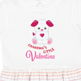 thumbnail image 4 of Inktastic Grandma's Little Valentine Girls Toddler Dress, 4 of 5