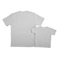 thumbnail image 5 of Unique Baby Mens Stole A Pizza Daddy and Me Fathers Day T Shirt (XXL, Gray), 5 of 5