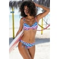 thumbnail image 4 of LASCANA Women's Watercolor Print Bikini Swimsuit Bottom Ties, 4 of 6