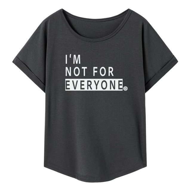 Camiseta para mujer de ajuste regular, ropa elegante, trajes casuales, camiseta básica para XL