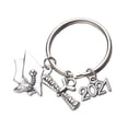 thumbnail image 1 of Porte-clés Pendentif de Graduation en Acier Inoxydable pour 2021, 1 of 6