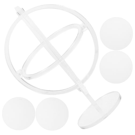 FOMIYES Transparent Plastic Sand Art DIY Moving Decor for Home Tabletop Craft and Picture Display 9.5 x 7.5 Inches