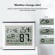 thumbnail image 3 of Matsuzay Termómetro -10-50 ℃ 10-99 LCD Higrómetro ajustable Plástico Funciona con pilas Temperatura Humedad Medidor Sensor Blanco Termómetros Blanco, 3 of 6