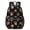 Skull and Mushroom, variant on Butterfly and Sun Gothic Pattern 17" School Backpacks for Teens,Waterproof Oxford Fabric,S-Shape Padded Straps for School,Travel,Hiking,Camping
