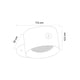 thumbnail image 4 of IPSA Luminaria Led Recargable, 3 Watts, Color Negro, 4 of 4