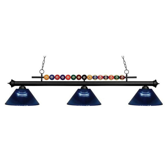 -3 Light Island/Billiard in Billiard Style-16 inches Wide By 15 inches High Bailey Street Home 372-Bel-1867601
