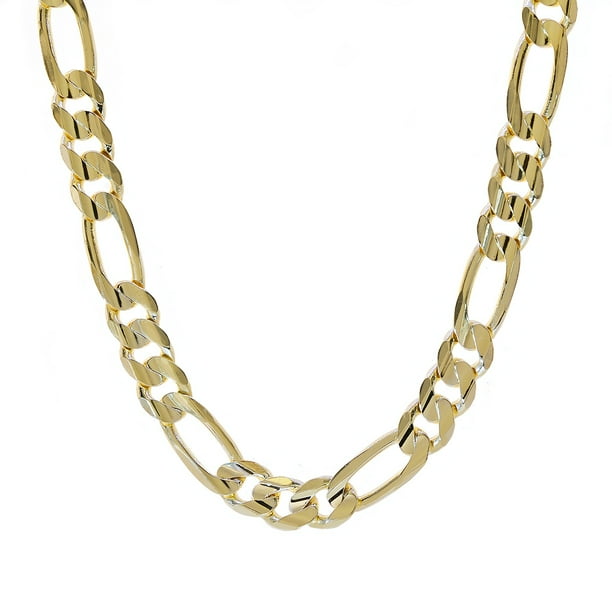 Avital & Co. Mens 14K Yellow Gold Figaro Link Chain 22" Inches 77.4