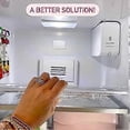 thumbnail image 5 of Lazy Susan Turntable Organizer For Refrigerator, 15.67' Clear Rectangular Fridge Organizer Storage, Lazy Susan For Cabinet, 5 of 5