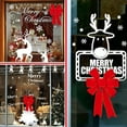 thumbnail image 5 of Décorations de Noël Nœuds Rouges Grand Nœud en Velours Filaire avec Bordure Dorée pour Couronnes Extérieures, Emballage Cadeau, Décoration d'Arbre, Extérieur, 5 of 5