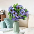 thumbnail image 2 of Artificial Sunflower Bouquet - Realistic Fake Flowers, Small Bunch for Home Decor, Table Centerpieces, 2 of 4