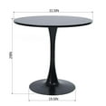 thumbnail image 3 of Maison Classique Modern Round Dining Table - Black, 3 of 6