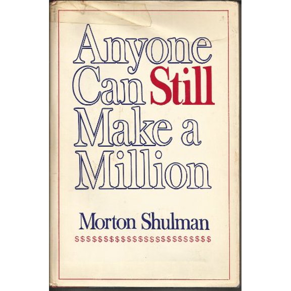 Anyone can still make a million Paperback - USED - VERY GOOD Condition