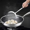 thumbnail image 4 of Fine Mesh Stainless Steel Colander Spoon 2025 - Extra Fine Mesh Strainer with Handle for Skimming Grease Foam Oil Filter Food Strainer, 4 of 8
