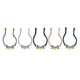 thumbnail image 1 of 6 Paquetes de Clips de Anillos de Hélice de Aro de Y para Mujeres, Hombres, Moda, Niñas, 8 Mm, 1 of 6