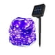 thumbnail image 3 of Guirnalda de luces LED solares para exteriores, 42 m, guirnalda de luces LED para jardín, resistente al agua, decoración navideña para patio, 3 of 5