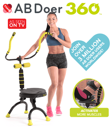 Ab Doer 360 Complete Workout Ab Machine In Seated Comfort As Seen