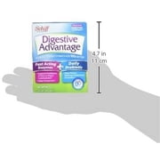 Digestive Advantage-Fast Acting Enzymes + Daily Probiotic - Capsules, 32 ea (Pack of 4)