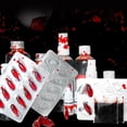 thumbnail image 6 of Stage Blood Capsules Fake Blood Pills for Theatrical Makeup Halloween Party and Haunted House Prop Use 2 Pack, 6 of 7