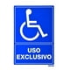 thumbnail image 1 of Letrero Discapacitados Proteccion Civil 1 Pza 25 X 36 Surtek SURTEK SES11, 1 of 3