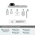 thumbnail image 5 of Amerock St. Vincent Chrome Single Post Toilet Paper Holder, 5 of 8