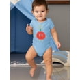 thumbnail image 2 of Brain With Idea Bodysuit Infant -Image by Shutterstock,  Newborn, 2 of 4