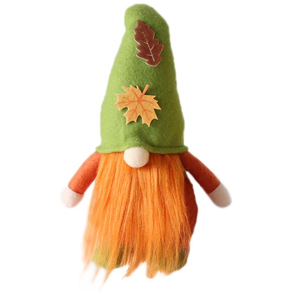 Coofit Peluche de Lutin d'Automne Peluche Adorable Lutin d'Automne Décoration pour la Maison pour l'Action de Grâce