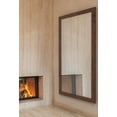 thumbnail image 1 of Second Look Mirrors New England Walnut Wall Mirror, 1 of 7