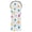 Balloons and Dots, variant on Haosy Dark Blue Spots Golf Club Covers Driver Hybrid Wood Headcovers PU Leather Double-Layer Lining Replaceable Tags for Men Women