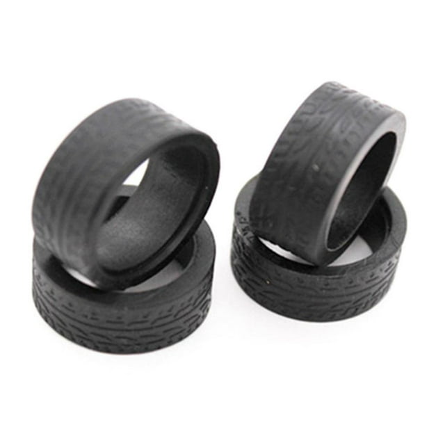 Rueda de neumáticos de goma para K969 K989 P929 Iw04m Awd Iw02 Mini-z Mini-d Mini-q 1/28 Rc Drift R, 4 Uds.