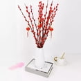 thumbnail image 4 of ERK 1Pcs 40 Vraies Branches de Chat Rouge 40cm Année et Année Chinoise Maison Festive (vase Non Inclus), 4 of 5
