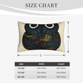 thumbnail image 2 of Salouo Owl with Mandala Print Print Pillow Case Cover,Wrinkle-Free Bed Pillow Cover Pack of 1 Home Decor Fade-Resistant and Stain-Resistant ,Pillows Not Included -14"x20", 2 of 8
