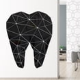 thumbnail image 2 of Adhesivo de Pared con Ajuste de Espejo Acrílico Extraíble perfecl para Decoración de Pared Negro, 2 of 7
