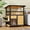 2-story cat house, variant on TIMHAKA Outdoor Cat House, Weatherproof Shelter for Cats, Dogs & Rabbits, Durable & Insulated Shelter for Garden, Patio & Backyard, Gray