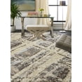 thumbnail image 2 of Kalaty Polaris Area Rug PO-016 Parchment/Greys Scratches Faded 2' x 3' Rectangle, 2 of 3