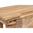 thumbnail image 4 of Heritage Style Antique Columns and Carvings Repurposed 72" Long Teak Wood Console Table | Ornate Carved Sofa Table | Farmhouse Table, 4 of 4