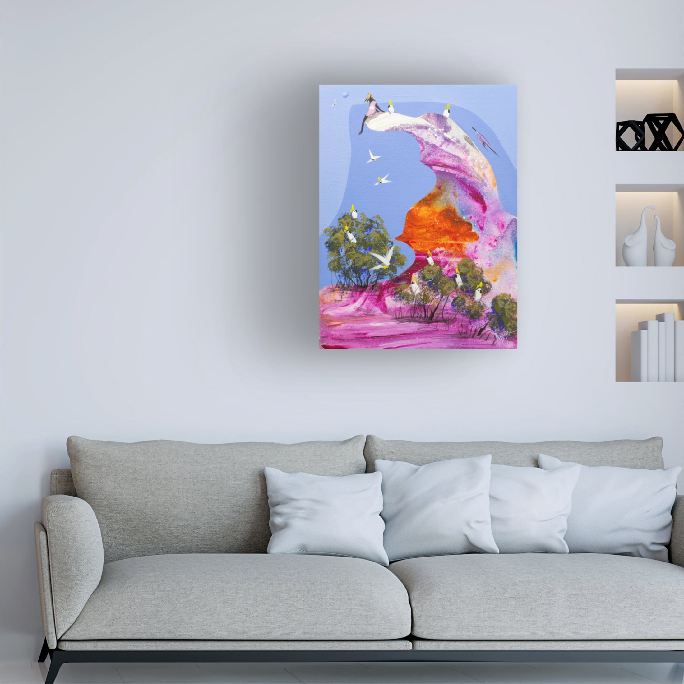 Trademark Fine Art Adam Bogusz  Away from it all Canvas Wall Art