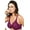 Plum Caspia, variant on Wacoal Halo Lace Seamless Underwire Bra Toast, Size 32F