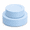 Baby Blue-60, variant on White 60 Plastic Party Plates, Serve 30 Guests