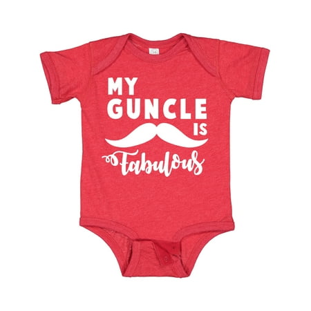 

Inktastic My Guncle is Fabulous Gift Baby Boy or Baby Girl Bodysuit
