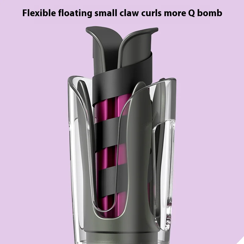 Automatic Curling Iron 32MM Double Slot Negative Ion Portable Hair Curler Constant Temperature Anti Hot Styler for Travel