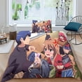 thumbnail image 4 of Toradora Bedding Set Tora-dora 3d Printed Pattern Duvet Cover Zipper Closure With Pillowcases Microfiber For Adults And Children 2 Piece Set Single, 4 of 5