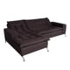 thumbnail image 3 of Sofá Cama M & E MUEBLES Carmen Modular Chocolate de Lino Izquierda, 3 of 9