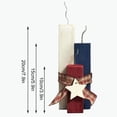 thumbnail image 3 of Patriotic Wood Block Sign Memorial Day Decoration, for Home and Porch, American Flag Themed Wood Sign, Veterans Day and Patriotic Holidays, 3 of 6