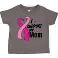thumbnail image 3 of Inktastic Breast Cancer Awareness I Support My Mom with Pink Ribbon Boys or Girls Toddler T-Shirt, 3 of 5