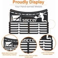 thumbnail image 5 of Iron Medal Holder Medals Display Hanger Rack Medal Holder Frame Rectangle Football 400x250mm, 5 of 9